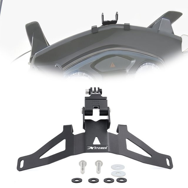 Xracingmoto GPS Halterung für BMW R1200RT (2005-2009) in Schwarz - Bild 1