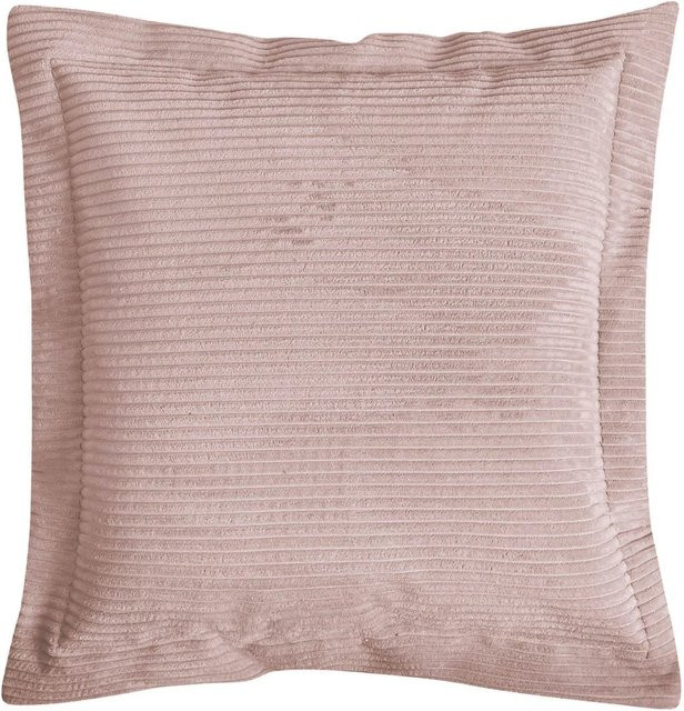 mokebo Sofakissen aus Cord in Rosa, Wölkchen-Couchkissen mit abnehmbarem Bezug - Bild 1
