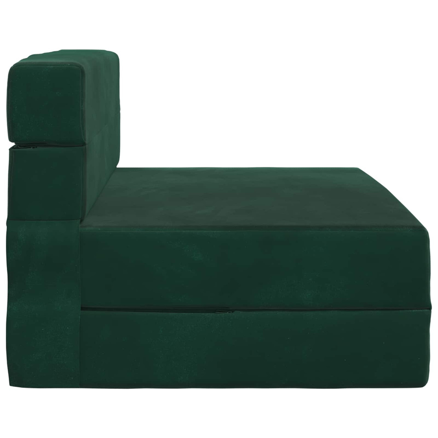 Klappsofa Bett von VD Home Furnishing in Dunkelgrün aus Stoff mit Schlaffunktion, B/T/H: 70 x 80 x 60 cm - Bild 5
