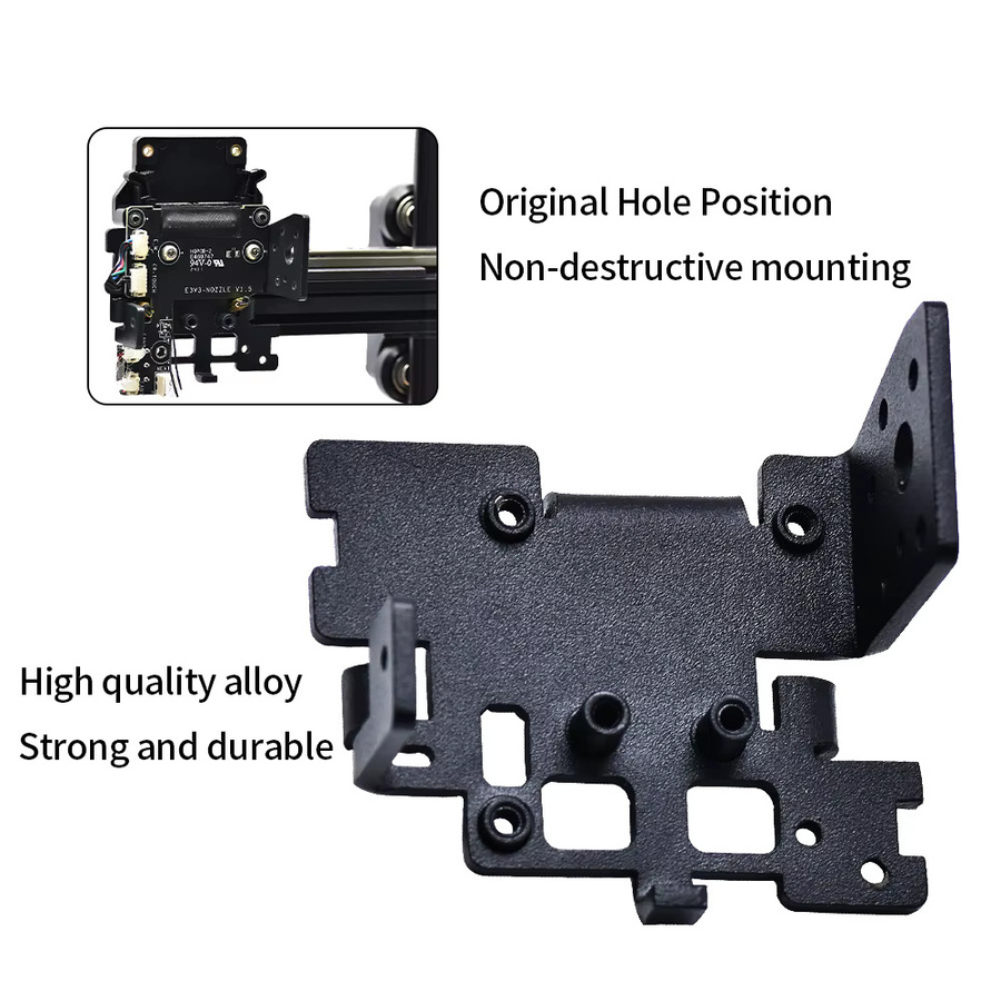 Creality Upgrade-Kit für Ender 3 V3 KE und Ender 3 V3 SE mit Dual-Y-Achse und MGN9H 300mm Linearführungsschiene für die X-Achse in Schwarz - Bild 4