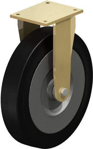 Blickle Bockrolle BS-SE 415K-Z in Schwarz und Anthrazit mit 415 mm Rad-Durchmesser und 1150 kg Tragfähigkeit - Bild 1
