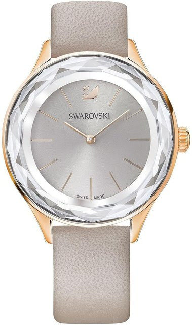 Swarovski Armbanduhr Octea Nova, Quarz, Edelstahl, 36 mm, Leder, Damen - Bild 1