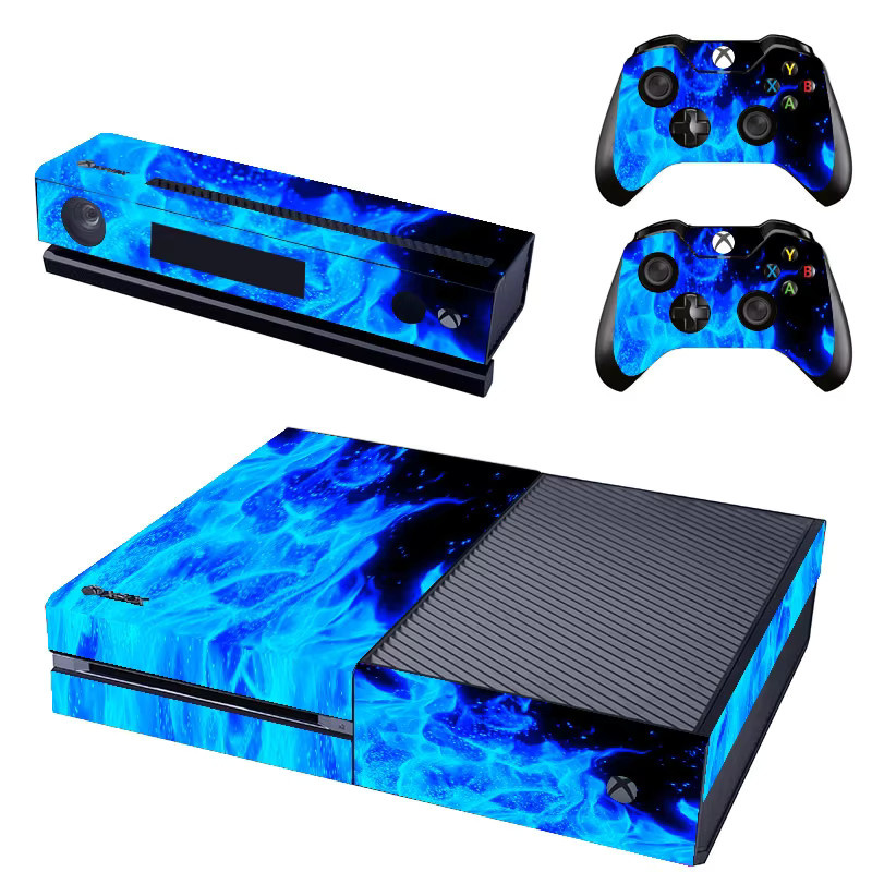 TECTINTER Vinyl Schutzhülle und Aufkleber Set für Xbox One Konsole und Controller - Bild 3