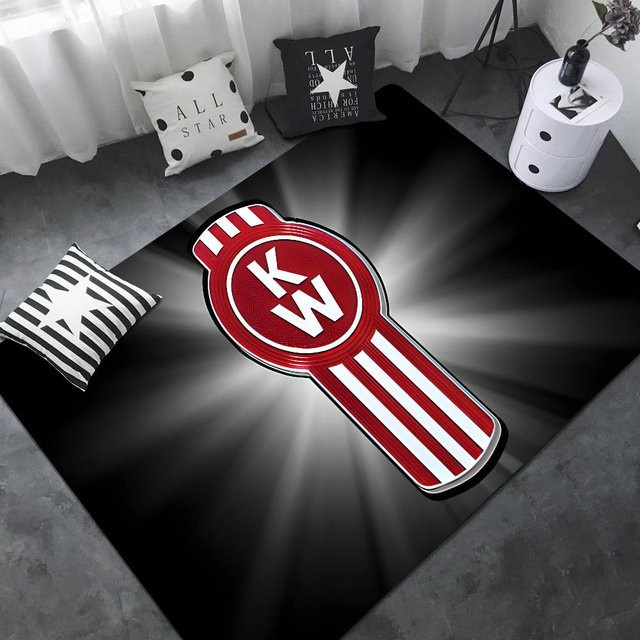 Kenworth Bereichsmatte im orientalischen Design, Waschbar und Rutschfest, Mehrfarbig, B/T: 80 x 120 cm - Bild 1