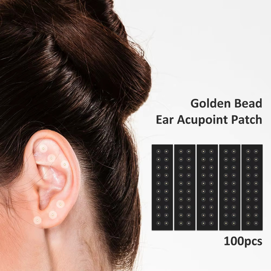 SUOLAER Auriculotherapie Vaccaria Samen Ohr Aufkleber, Unisex - Bild 2