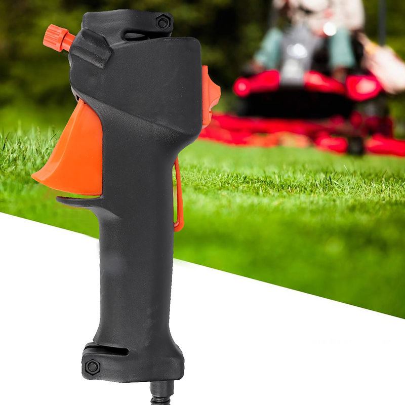 GoolRC Gashebel-Zug-Set mit Schalter und Gasgriff für Honda Rasentrimmer und Freischneider, Schwarz-Orange - Bild 8