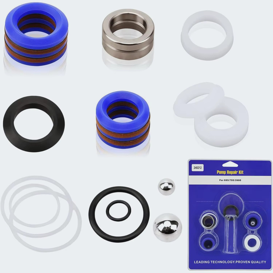 Graco Pumpen-Reparatur-Set 248212 für Ultra Max II 695 795 LineLazer 3900 Airless Farbspritzgeräte - Bild 3