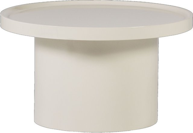 Beistelltisch MOUTIQUE ELISE modern in Sand und Beige, B/T/H: 40 x 40 x 17 cm - Bild 1