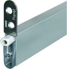 Assa Abloy Türabsenkdichtung PLANET HS aus Aluminium in Silber, Breite: 121 cm - Bild 1