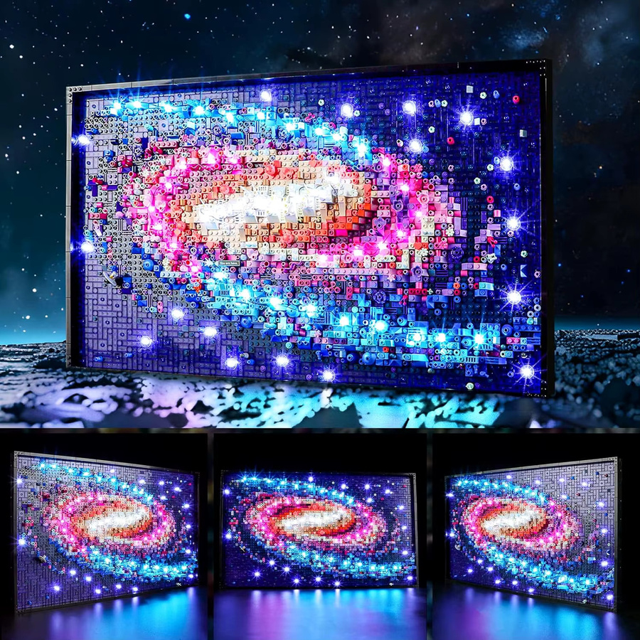 HPROSPER 5V LED-Beleuchtungsset für LEGO 31212 Die Milchstraße mit Batteriebox in Multicolor - Bild 3