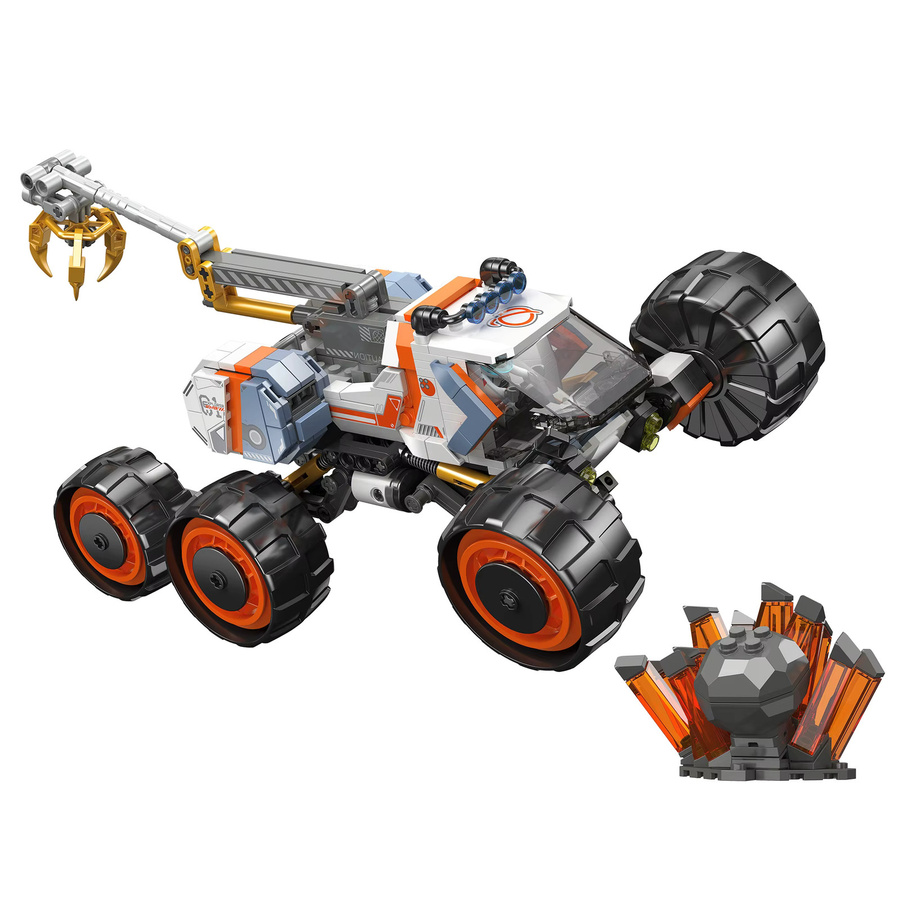 WLYX Planeten-Rover-Bausteinmodell, Weltraum, Kunststoff, Bunt / Mehrfarbig - Bild 5