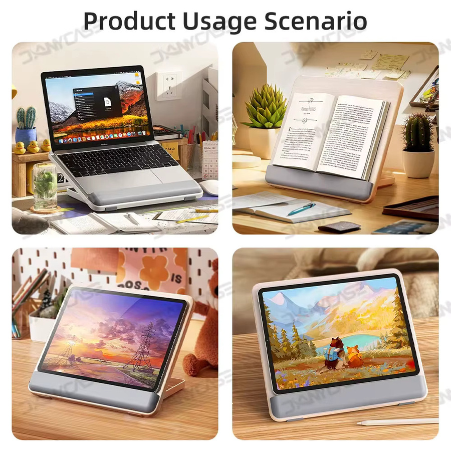 DANYCASE Tablet-Halterung und iPad-Ständer für iPad Pro, Xiaomi, Samsung und Lenovo sowie als Laptop- und Buchhalter - Bild 4