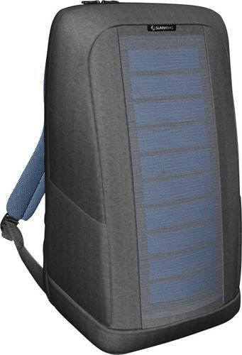 Sunnybag Solarrucksack ICONIC in Grau mit 7 Watt Solarleistung und USB-C Anschluss, B/H/T: 37 x 48 x 17 cm - Bild 1