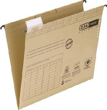 ELBA vertic ULTIMATE Hängemappe für DIN A4 in Beige und Naturbraun - Bild 1