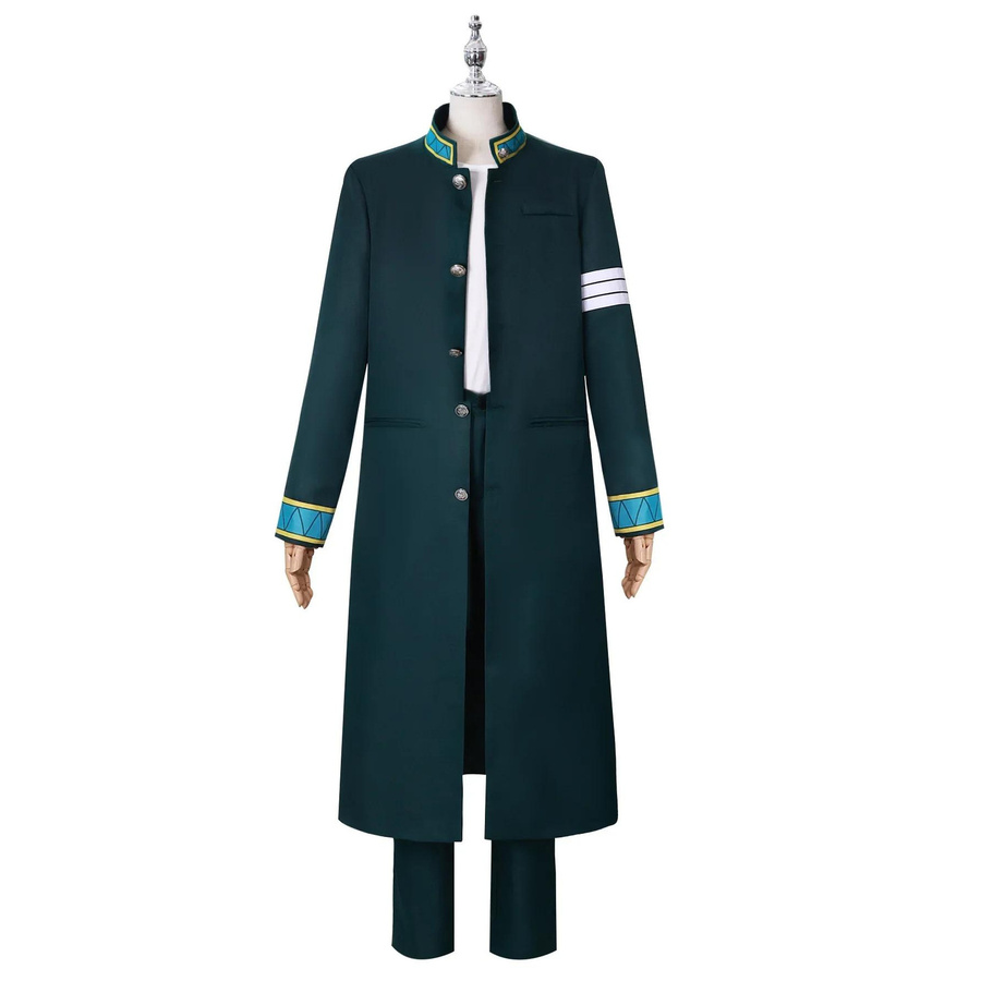 TUYUE Anime Cosplay Kostüm Windbreaker Uniform Perücke android grün - Bild 8