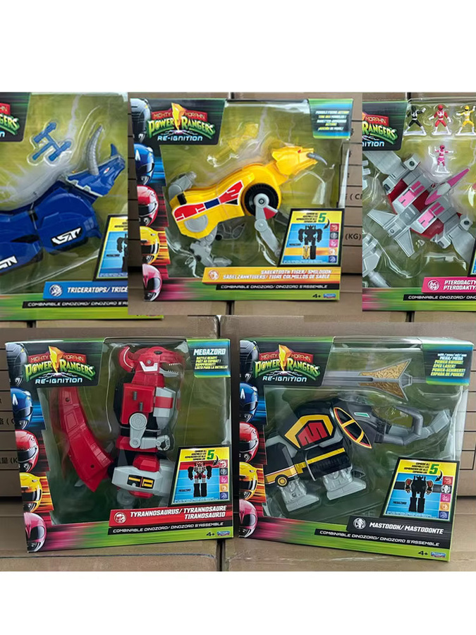 Playmates Power Rangers Re-ignition Zord Tyrannosaurus, Actionfigur, ab 4 Jahren - Bild 3