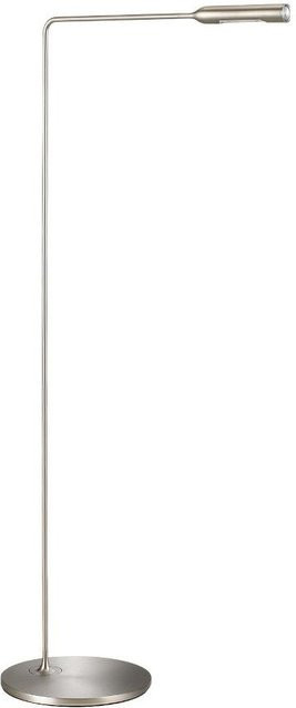 Lumina Flo Terra LED-Stehleuchte in Silber, verstellbar, warmweißes Licht (2700K) - Bild 1