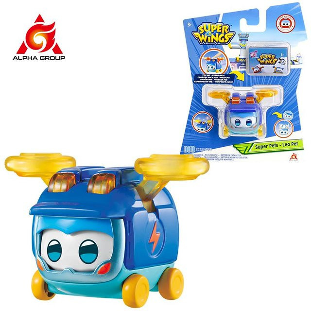 Alpha-Gruppe Super Wings Haustier-Dinosaurier Actionfiguren ab 3 Jahren - Bild 1