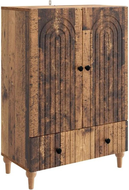 vidaXL Sideboard Altholz modern braun aus Holzwerkstoff B: 66 cm, T: 34,5 cm, H: 95 cm - Bild 1