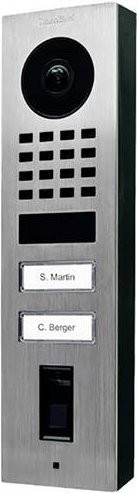 DoorBird Video-Türsprechanlage mit Fingerprint-Zugangssystem in Silber, Aufputz-Montage, IP65 - Bild 1
