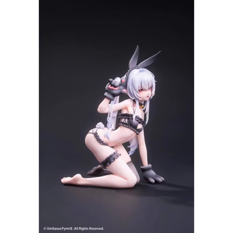 Umikawa Design Vanya Kaninchenohr-Dekofigur, Maßstab 1:6, Grau - Bild 2