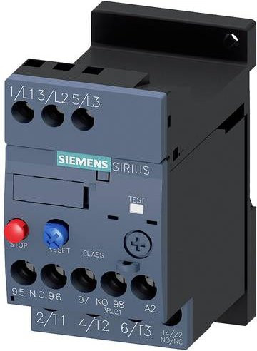 Siemens Indus.Sector Überlastrelais 2,2-3,2A S00 grau 3RU2116-1DB1 - Bild 1