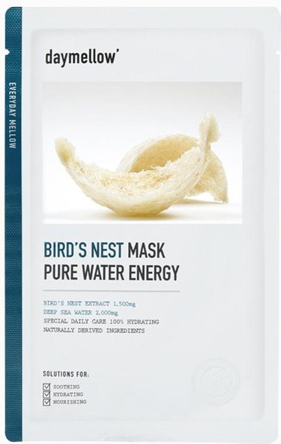DAYMELLOW Gesichtsmaske Pure Water Energy, Vogelnest, 27 ml x 10 Stk - Bild 1