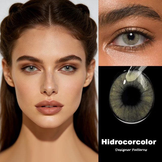 Lalens Hidrocorcolor Kontaktlinsen, Braun Blau, Weich - Bild 1