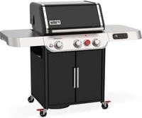 Weber Genesis EX-325s Smarter Gasgrill in Schwarz mit Sear Zone und Edelstahl-Details - Bild 1