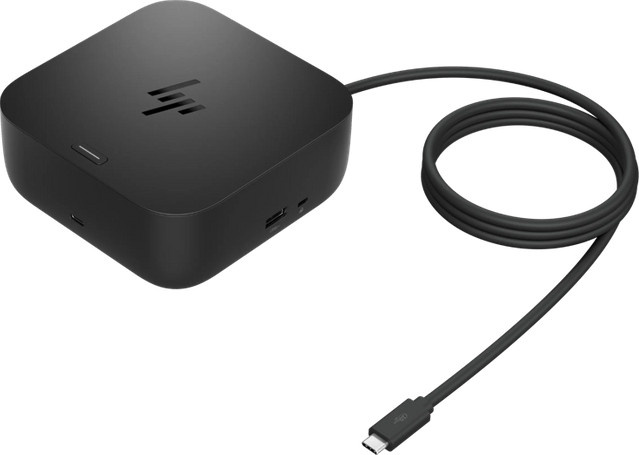 HP USB-C 100 W G6 Dockingstation in Schwarz mit HDMI und DisplayPort - Bild 1