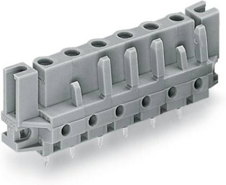 WAGO Buchsengehäuse-Platine 232 Polzahl, Rastermaß: 7.50 mm, Farbe: grau, 50 Stück - Bild 1