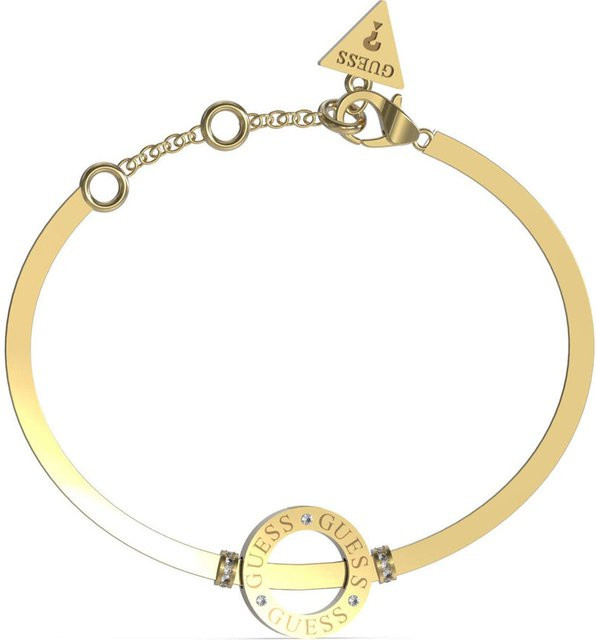 Guess Armband, Edelstahl, Gold, Kristall, Zirkonia, Damen - Bild 1