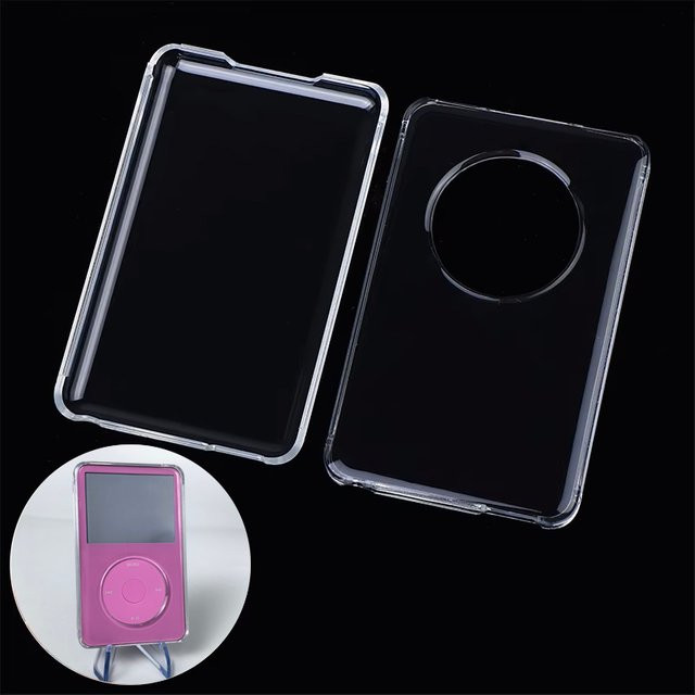 Transparente Kristallhartschalen-Schutzhülle für Apple iPod Classic 5., 5.5. sowie 6. und 7. Generation (80GB, 120GB, 160GB, 30GB) - Bild 1
