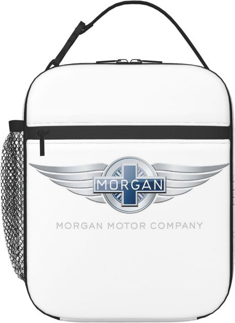 Isolierte Lunchtasche von Morgan Motor Car Company in Weiß für Damen und Kinder - Bild 1