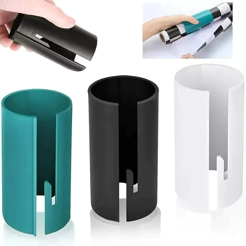 Tragbarer Mini Papier Cutter zum Schneiden von Geschenkpapier in Weiß - Bild 3