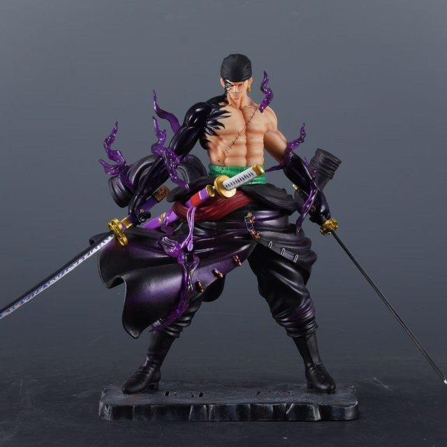 Bandai One Piece Anime Figur Roronoa Zoro aus PVC in Multicolor, Höhe: 23 cm - Bild 1