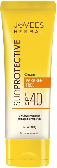 Jovees Herbal Sonnenschutz Lotion LSF 40, 100 g, Normale Trockene Empfindliche Haut - Bild 1