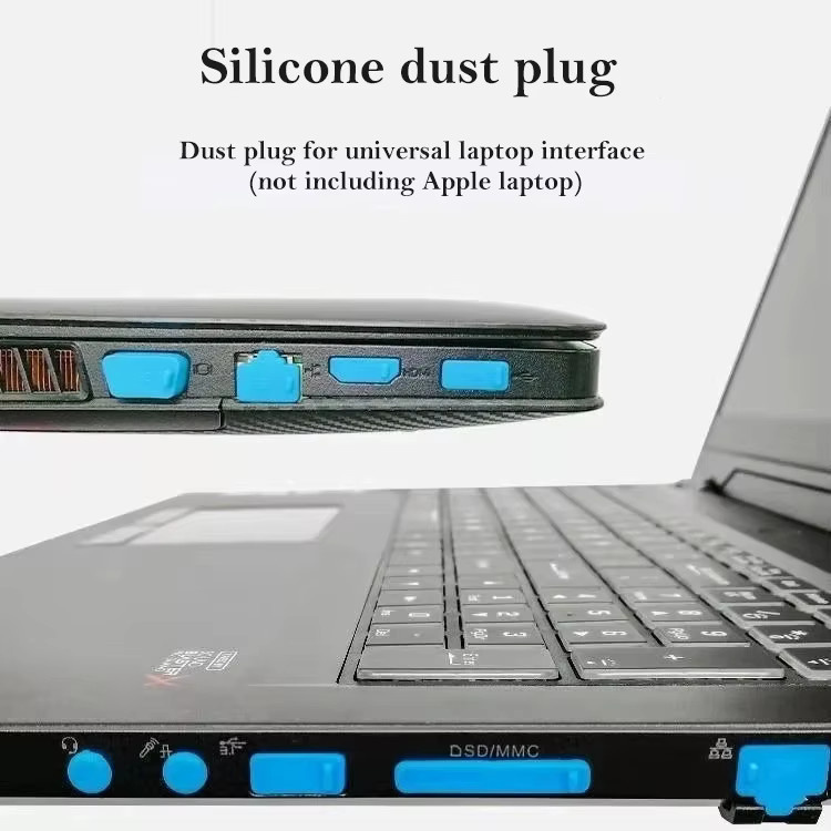 16er Set USB-A Anti-Staub-Schutzstecker für Notebook und Laptop in Pink - Bild 2