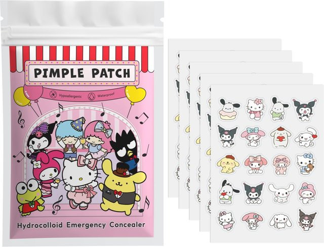 Sanrio Hello Kitty Hydrokolloid Pickelpflaster, 100 Stück, Unisex - Bild 1
