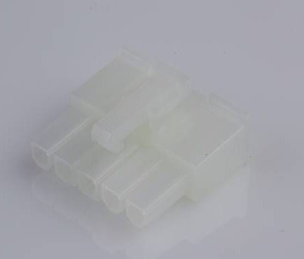 Molex Buchsengehäuse-Kabel in Weiß mit 4,2 mm Rastermaß - Bild 1