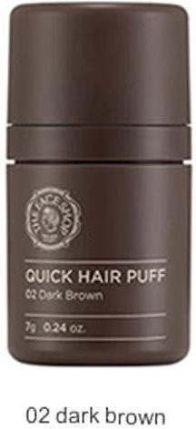 THE FACE SHOP Quick Hair Puff Puder, Dark Brown, Matt - Bild 1