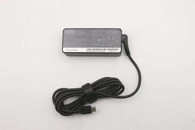 Lenovo USB-C Netzteil 45W in Schwarz (5A10W86243) - Bild 1