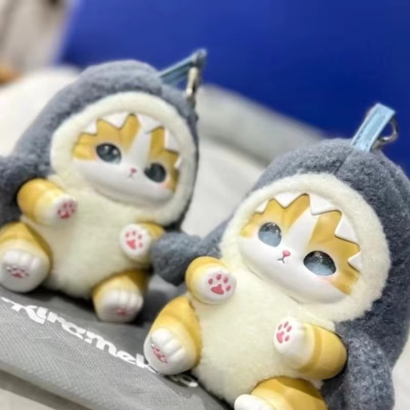 52TOYS Mofusand Katze, Silikon-Plüsch Hängeornament, Einzelfigur - Bild 4