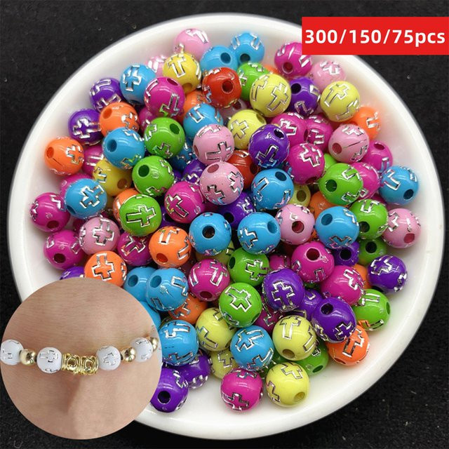 QYWCTZ Kreuzperlen, 6-10mm, Unisex - Bild 1