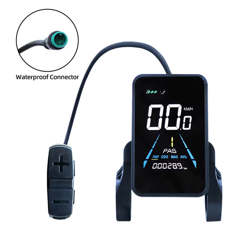 YOLIN YL81F LCD Display für E-Bikes und elektrische Roller, 36V-52V, Schwarz - Bild 4