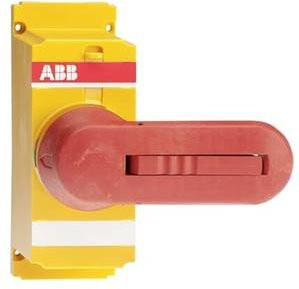 ABB OSVY400DK Direktgriff rot-gelb mit Welle und Abdeckung 95mm - Bild 1