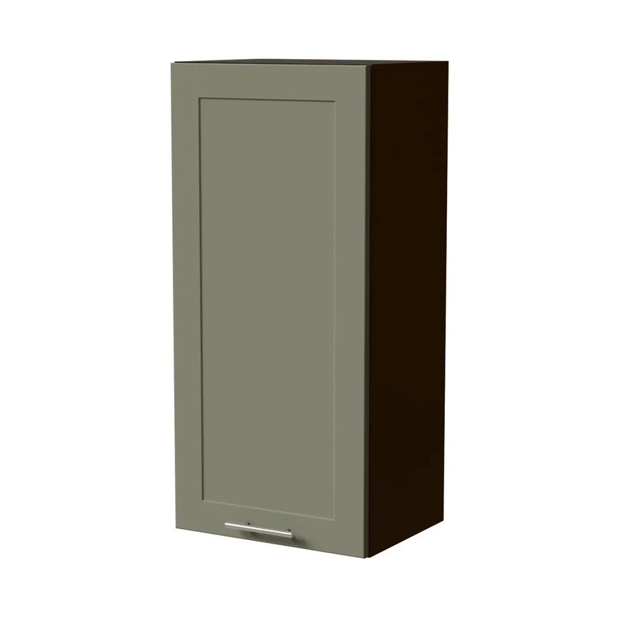 Feldmann-Wohnen Hängeschrank Oslo W4 Küchenschrank in Lava / Reed Green Matt, B/T/H: 45 x 32,5 x 96 cm - Bild 2