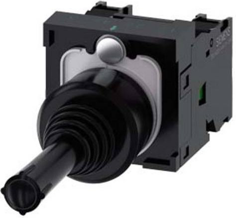 Siemens 3SU1100-7AC10-1NA0 Koordinatenschalter in Schwarz aus Kunststoff mit IP65 und IP67 Schutzart - Bild 1