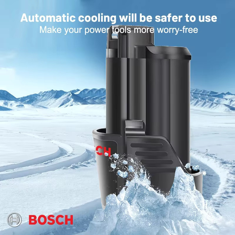 Bosch BAT411 Lithium-Ionen Akku 10,8-12V mit 3000mAh in Schwarz - Bild 3