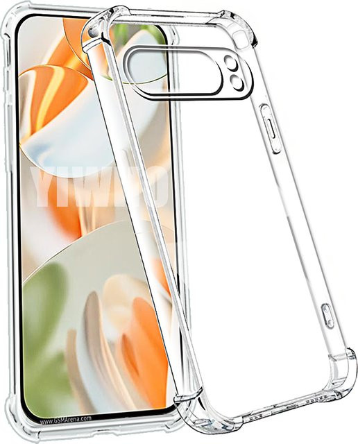 Transparente Airbag Handyhülle für Google Pixel 9 8 7 6 Pro XL 5a Stoßfeste TPU Schutzhülle - Bild 1